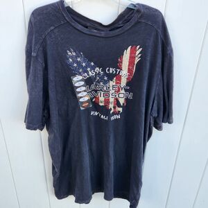 Harley Davidson Classic Customs Vintage Irons Men's Short Sleeve T-Shirt…